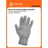 Перчатки трикотажные ХБ двойн., серые, 100 пар, 7,5 класс/115г., мод.502 AIRLINE ADWG020