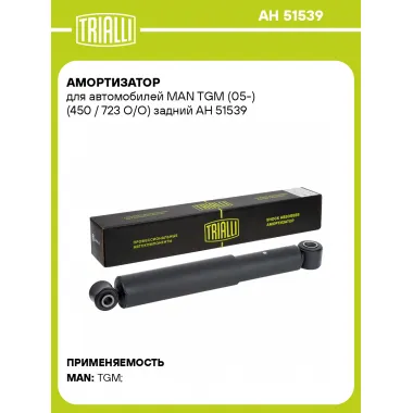 Амортизатор для MAN TGM (05-) (450 / 723 O/O) задний