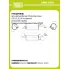 Глушитель для автомобилей Chevrolet Aveo (02-) 1.2i/1.4i основной (короткая труба) (алюминизированная сталь) EMM 0368 TRIALLI