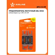 Предохранитель ленточный ANL 400А в блистере 2 шт. AFU-S-09 AIRLINE