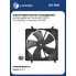 Электровентилятор охлаждения для автомобилей Toyota RAV4 (00-) 2.0i [1AZFE] (с кожухом) LFK 1928 LUZAR