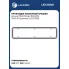 Прокладка клапанной крышки для а/м ГАЗ/УАЗ дв. ЗМЗ-402, УМЗ-417 (силикон) LES 20302 LUZAR