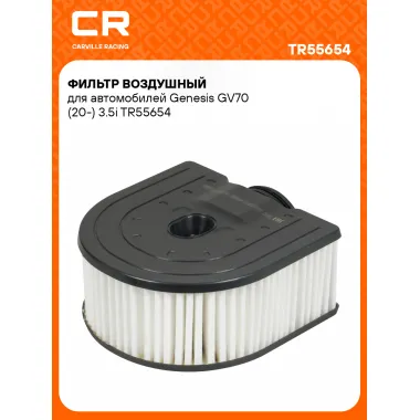 Фильтр воздушный для автомобилей Genesis GV70 (20-) 3.5i TR55654 Carville Racing