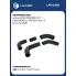 Патрубки охл. для а/м УАЗ 3163/31519 2.7i [ЗМЗ-409] E-3 (EPDM, кмпл., 5 шт.) LPK 03151 LUZAR