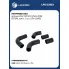 Патрубки охл. для а/м УАЗ 3741 2.9i [УМЗ-4218] (EPDM, кмпл., 5 шт.) LPK 03453 LUZAR