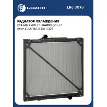 Радиатор охлаждения для а/м FAW J7 CA4180 (23-) с двиг. CA6DM3 LRc 3075 LUZAR