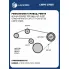 Ремкомплект привод. ремня для а/м КАМАЗ 740 Евро-4/5 (LWP 07465+8PK1675+CM 0777+CM 0778) LWPK 07465 LUZAR