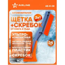 AIRLINE Щетка автомобильная для снега и льда 34 см AB-R-08