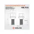 Болт колесный M12x1,5x26x51, сфера R12, ключ 17, дакромет для а/м VW/Audi ABLT012 AIRLINE