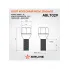 Болт колесный M12x1,25x26x52, конус, ключ 19, дакромет для а/м Peugeot/Citroen ABLT029 AIRLINE
