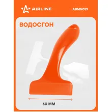 Водосгон для автомобиля для окон и стекол универсальный силиконовый 60 мм AIRLINE ABMN013