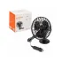 Вентилятор в машину от прикуривателя 12 В на присоске AIRLINE ACF-12-01