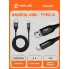 Кабель USB Type C для зарядки телефона 100 см 5 В AIRLINE ACH-C-25