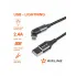 Кабель USB Lightning для зарядки телефона Iphone/IPad 100 см 5 В AIRLINE ACH-M-30