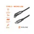 Кабель Type C micro USB для зарядки телефона 100 см 5 В AIRLINE ACH-M-32