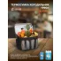 Сумка-холодильник (термосумка) PRO, 36л, 44*33*25см, водонепр., чер./сер. ADCB004 AIRLINE