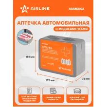 Аптечка дорожная автомобильная, органайзер в автомобиль / в кейсе ADMK002 AIRLINE