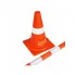 Конус дорожный 320мм с Вехой сигнальной 1200мм, с световозвр.полосами, оранжевый ADOP006 AIRLINE