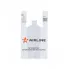 Пакет-майка фирменный AIRLINE, ПНД 16 мкм (28*50+14 см), белый шт. ADPB006 AIRLINE