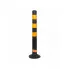 Столбик парковочный 750мм(ССУ) 3 световозвр.полосы, болт.креп., пластик, черный ADPP003 AIRLINE