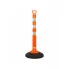 Столбик парковочный 750мм(СПУ) 3 световозвр.полосы, переносной с утяжел., пластик,оранж. ADPP006 AIRLINE