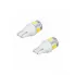 Лампа светодиодная T10 (W5W), 6000K (Белый), 12В, 0.7Вт, 5LED, Полярная AIRLINE AEAR301