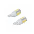 Лампа светодиодная T10 (W5W) STANDARD, 6000K (Белый), 12В, 1.1Вт, 9LED, Полярная, комплект 2 шт. AEAR306 AIRLINE