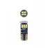 Лампа светодиодная T10 (W5W) PRO, 6000K (Белая), 12/24В, 2.4Вт, 18LED, Биполярная, Обманка CAN bus, комплект 2 шт. AEAR325 AIRLINE