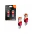 Лампа светодиодная T10 (W5W) PRO, 6000K (Белый), 12/24В, 2.3Вт, 27LED, Биполярная, Обманка CAN bus, комплект 2 шт. AEAR329 AIRLINE