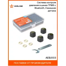 Система контроля давления в шинах TPMS с Bluetooth, 4 внешних датчика AEBJ003 AIRLINE