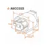 Разъём 2 pin с проводами для датчика ABS Лада, FIAT, Peugeot, Citroen; для датчика темп. BMW AECC022 AIRLINE