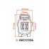 Разъём 4 pin с проводами для датчика кислорода Chevrolet, Nissan, Hyundai AECC036 AIRLINE