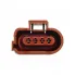 Разъём 4 pin с проводами для датчика кислорода VAG AECC043 AIRLINE