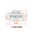 Разъём 5 pin с проводами для датчика масс. расх. воздуха Nissan AECC048 AIRLINE