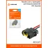 Разъём 2 pin с проводами для катушки зажигания KIA, Hyundai AECC071 AIRLINE