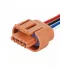Разъём 4 pin с проводами для катушки зажигания Лада, Chevrolet, Daewoo, Geely AECC075 AIRLINE