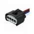 Разъём 4 pin с проводами для катушки зажигания Toyota, Lexus, Peugeot AECC079 AIRLINE