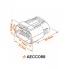 Разъём 3 pin с проводами для катушки зажигания Hyundai, KIA, Mazda, Honda, Nissan AECC088 AIRLINE