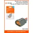 Разъём 3 pin с проводами для катушки зажигания Hyundai, KIA, Mazda, Honda, Nissan AECC088 AIRLINE