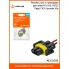 Разъём 2 pin с проводами для ламп H11, H16, H27/2 Лада, ГАЗ, Hyundai, Kia AECC095 AIRLINE