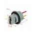 Патрон 2 pin с проводами для лампы P27/7W 3156 AECC109 AIRLINE
