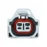Разъем 2 pin с проводами для топливной форсунки Toyota Hilux, Land Cruiser Prado AECC140 AIRLINE