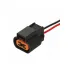 Разъём 2 pin с проводами для генератора Hyundai Porter, для ДХО, ПТФ Mitsubishi, KIA AECC165 AIRLINE