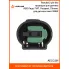 Разъём 2 pin без проводов для датчика ABS Лада, FIAT, Peugeot, Citroen; для датчика темп. BMW AECC281 AIRLINE