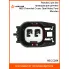 Разъём 2 pin без проводов для датчика ABS Chevrolet Cruze, Opel Astra, Ford Mondeo AECC284 AIRLINE