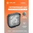 Фара светодиодная мини квадратная, 5 LED направленный свет, 83х83х36 мм 15 Вт 12/24 В AIRLINE ALED011