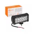 Балка светодиодная на автомобиль фара двухрядная, 12 LED направленный свет, 165х78х65 мм 36 Вт 12/24 В AIRLINE ALED045