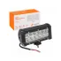 Балка светодиодная на автомобиль фара двухрядная, 12 LED рассеянный свет, 165х78х65 мм 36 Вт 12/24 В AIRLINE ALED046