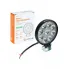 Фара светодиодная круглая, 9LED, направленный свет, 9Вт, 83х83х22мм, 12/24В, PLUS ALED144 AIRLINE