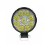 Фара светодиодная круглая, 9LED, направленный свет, 9Вт, 83х83х22мм, 12/24В, PLUS ALED144 AIRLINE